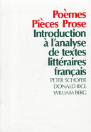 Poèmes, Pièces, Prose Cover