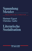 Literarische Sozialisation Cover