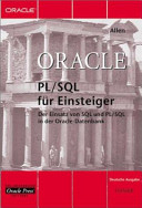 Oracle PL/SQL für Einsteiger Cover